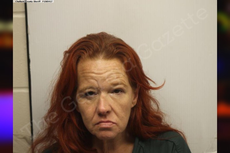 Carrie Cooper Chatham County Jail Bookings