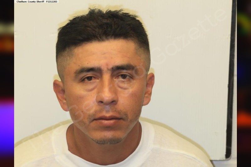 Miguel Espinoza Chatham County Jail Bookings