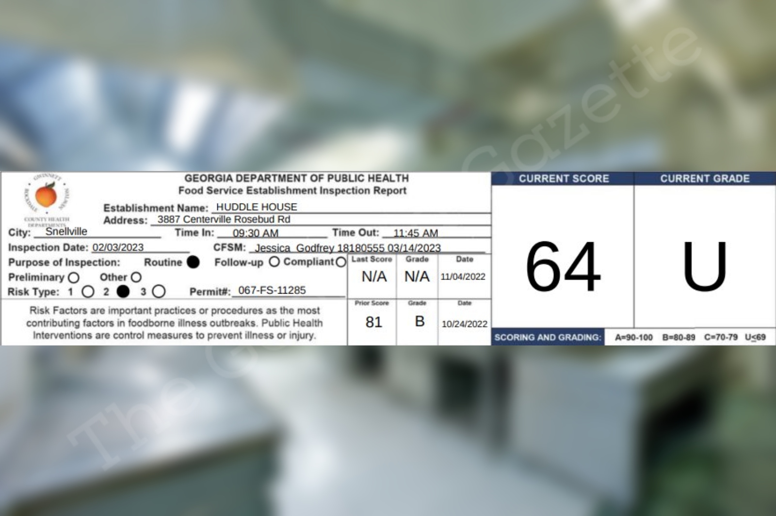 huddle-house-in-snellville-receives-a-64-on-their-recent-health