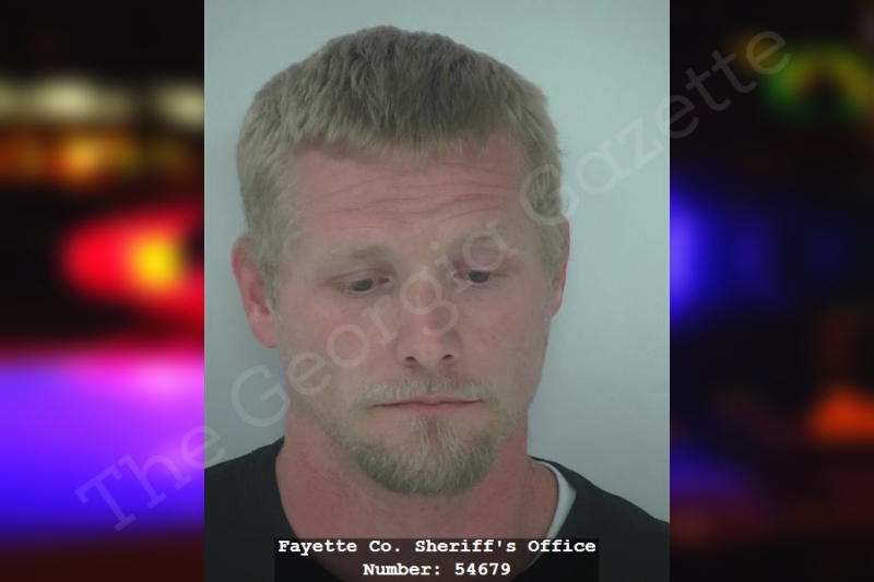 Zachery Parrott Fayette County Jail Bookings