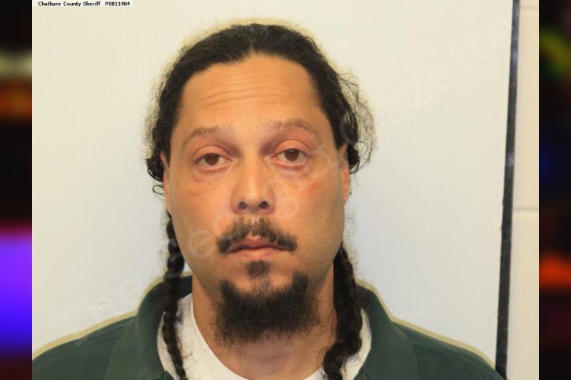 Jason Ortiz Chatham County Jail Bookings