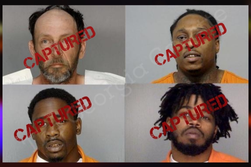 Fourth escaped Bibb County Jail inmate captured near Stockbridge in