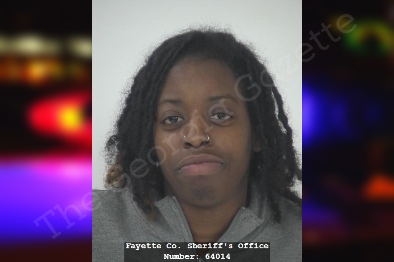 Destiny Jones - Fayette County Jail Bookings